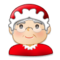 Mrs. Claus - Light emoji on Samsung